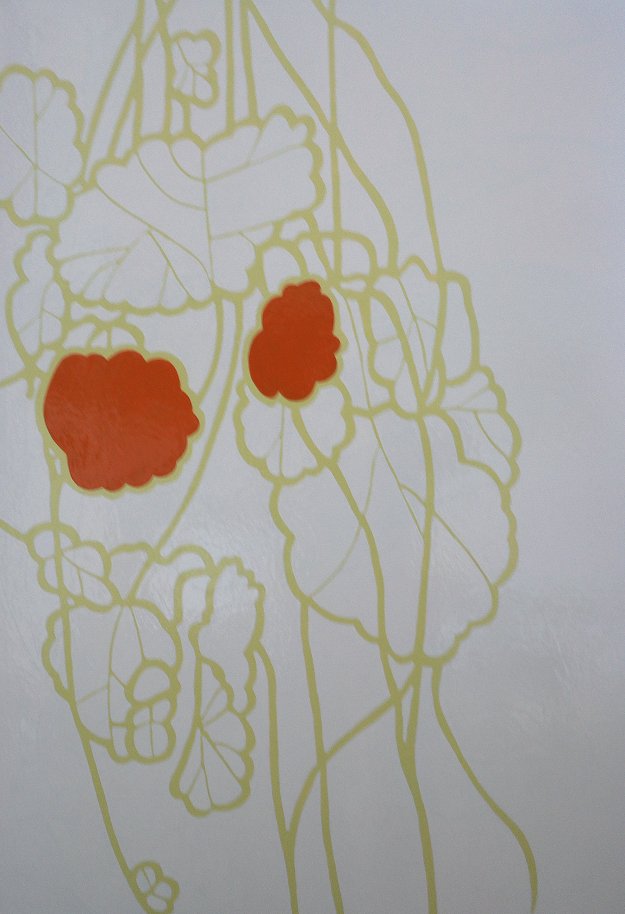 "Siqimijonski" glanslak op doek 70x100cm 2016